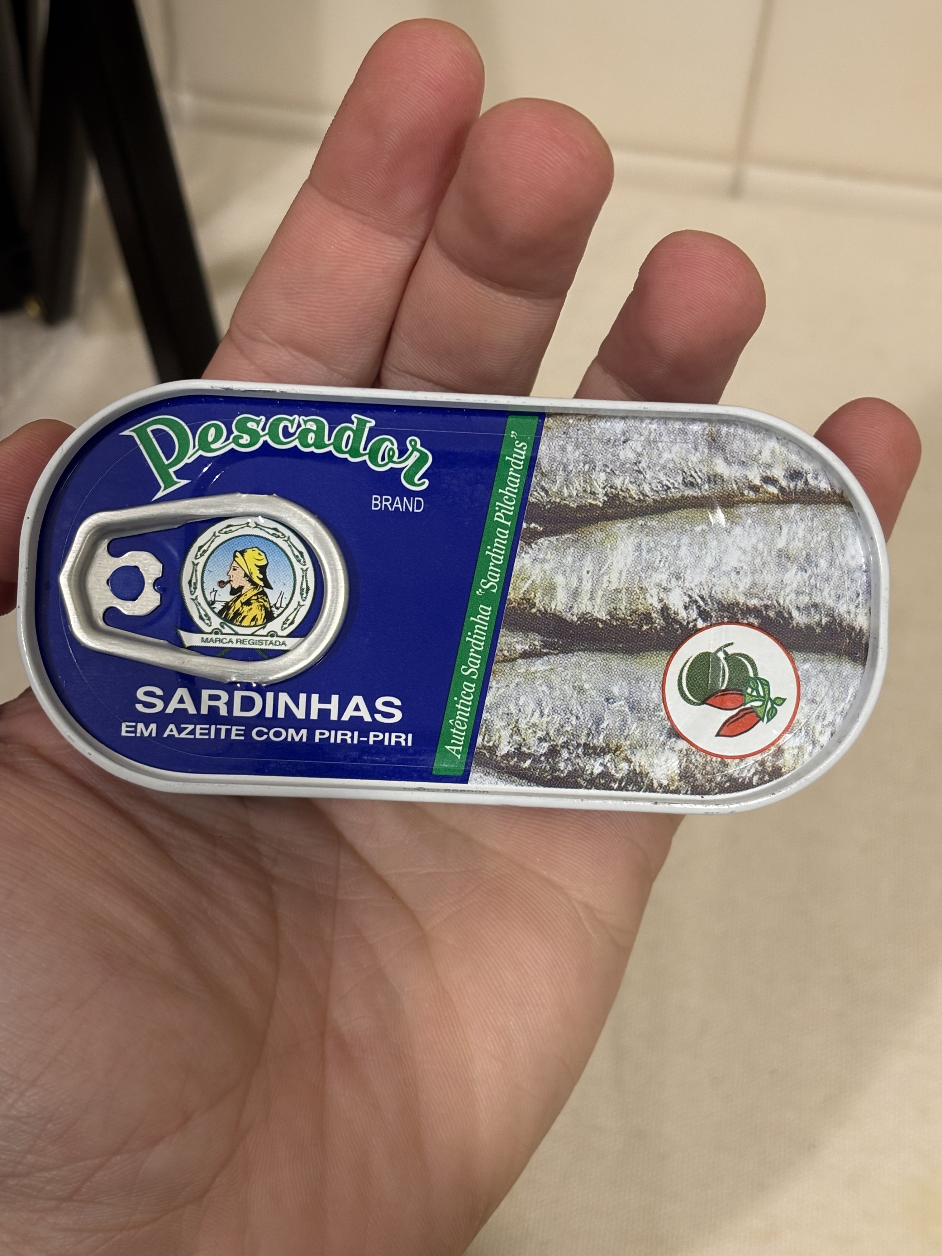 Sardinhas em Azeite com Piri-Piri