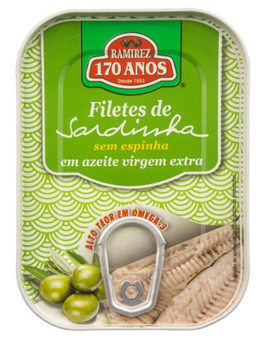 Filetes de sardinhas sem Espinhas